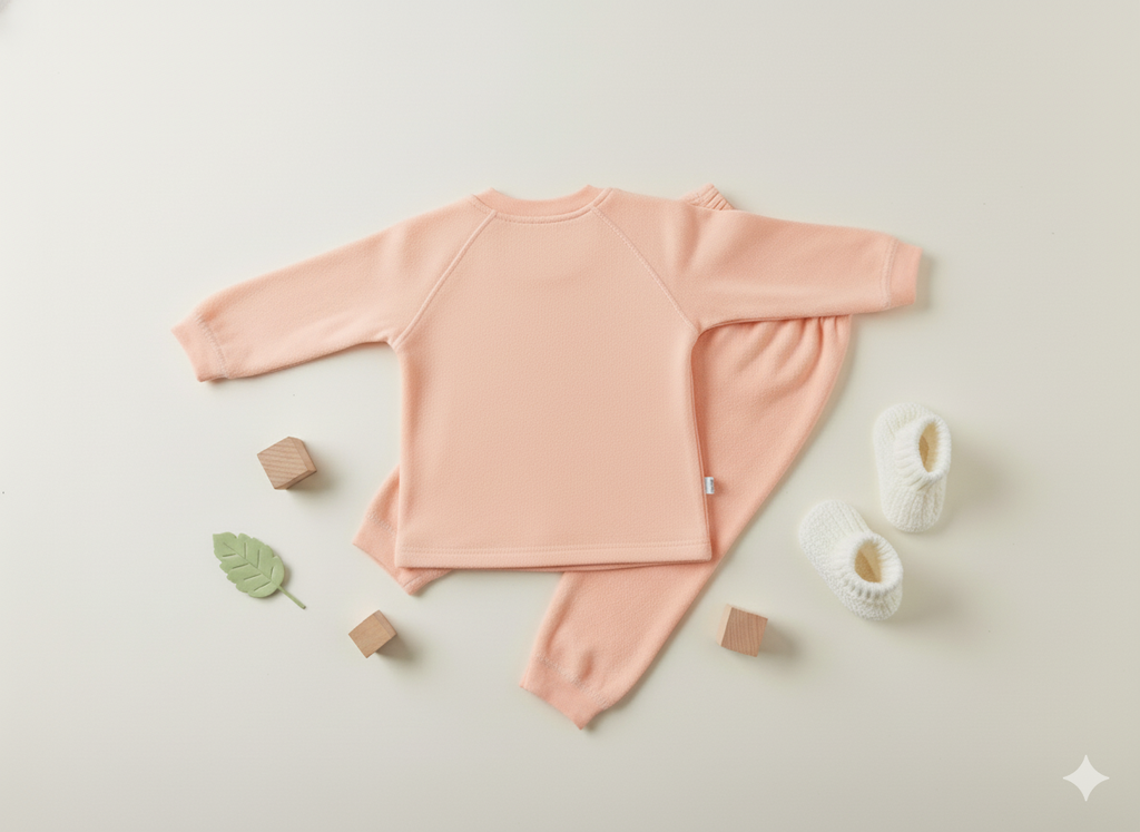 carrot textured suit