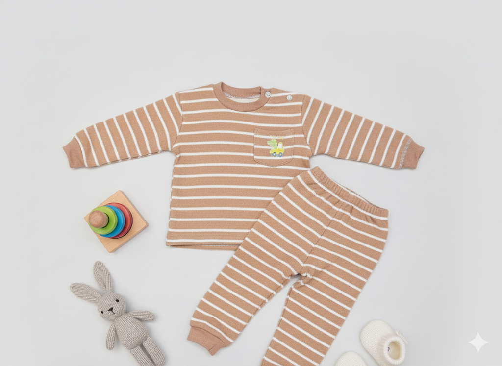 Brown lining Alligator car