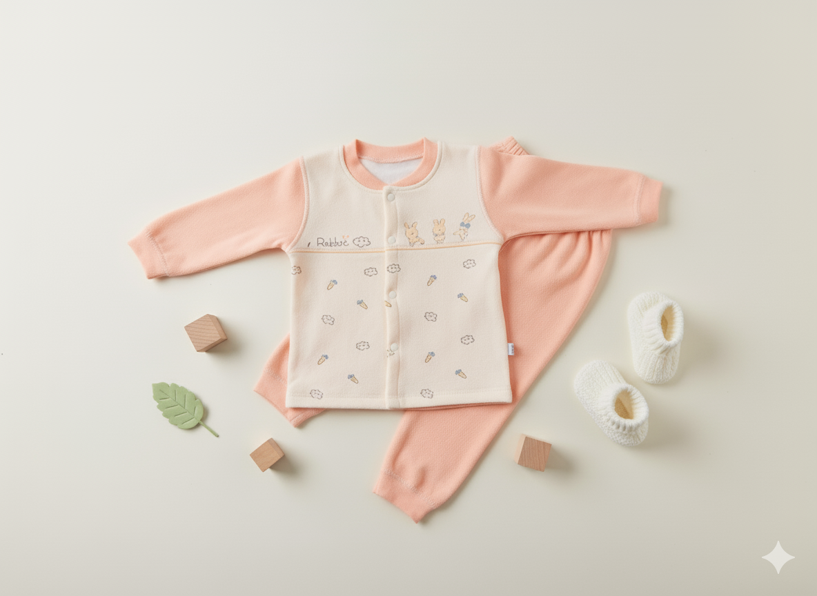 carrot textured suit