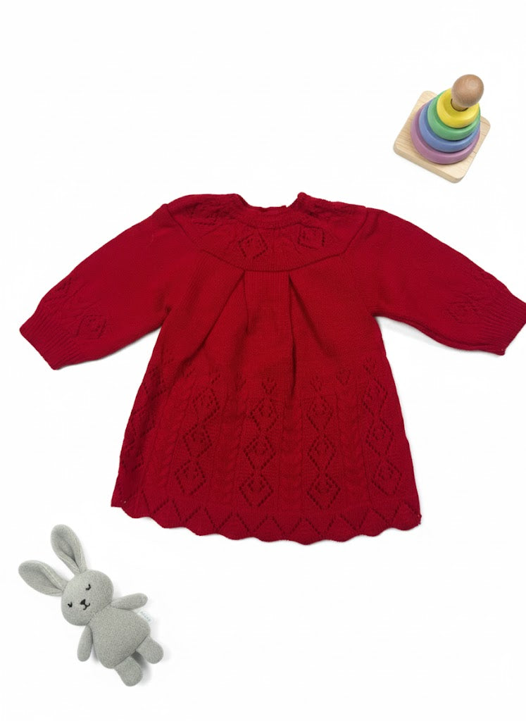 knitted peplum with trouser