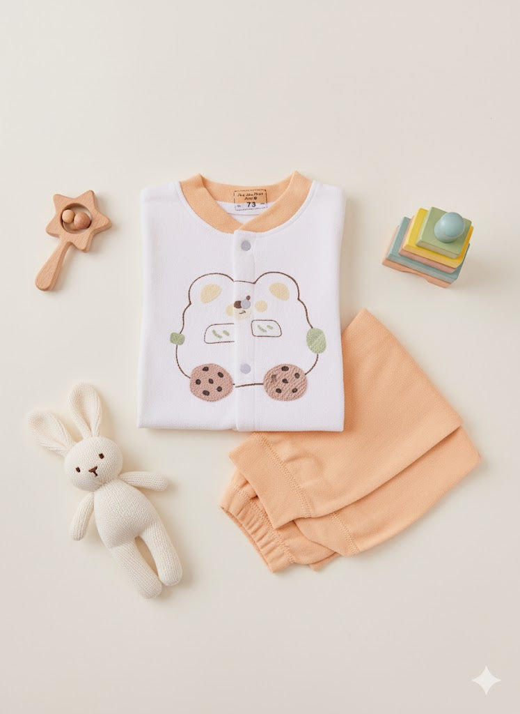 2-piece suit with white shirt